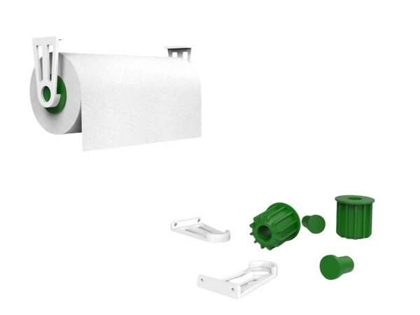 Kitchen towel roll holder