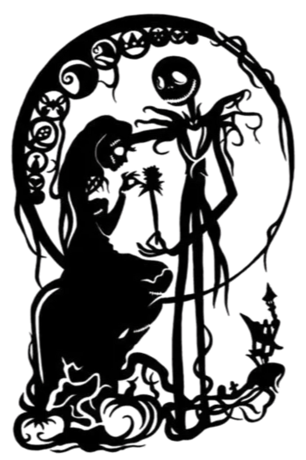 Nightmare Before Christmas Hueforge WallArt 1