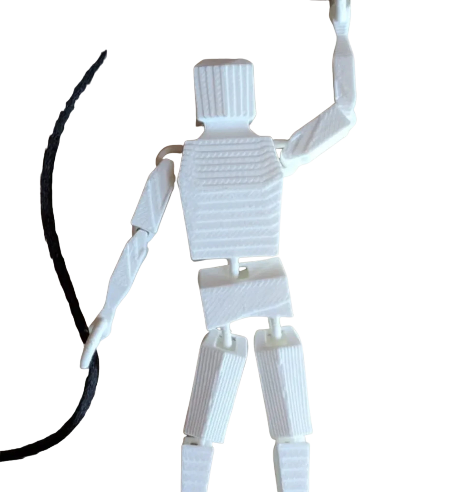 Articulated acrobat spinner