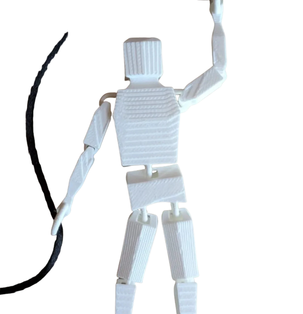 Articulated acrobat spinner
