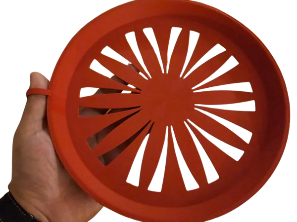 Paper Plate Support with Thumb Ring - 9'/22.8 cm