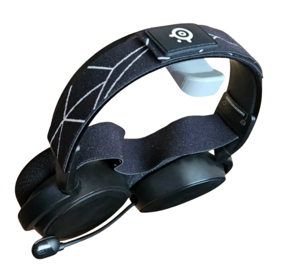 Table headphone side holder