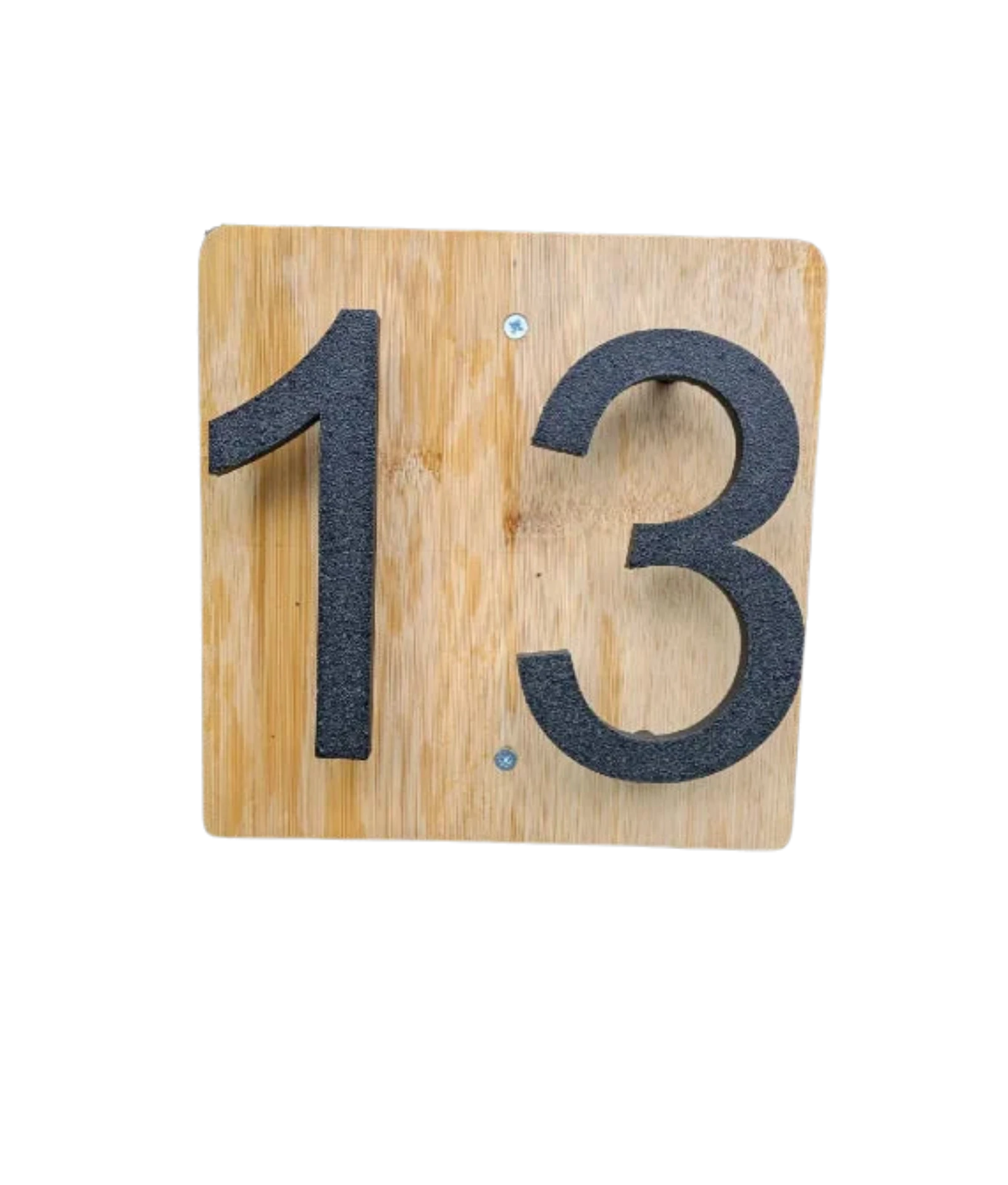 Contemporary Stand-off House Numbers - 6 INCH Remixed