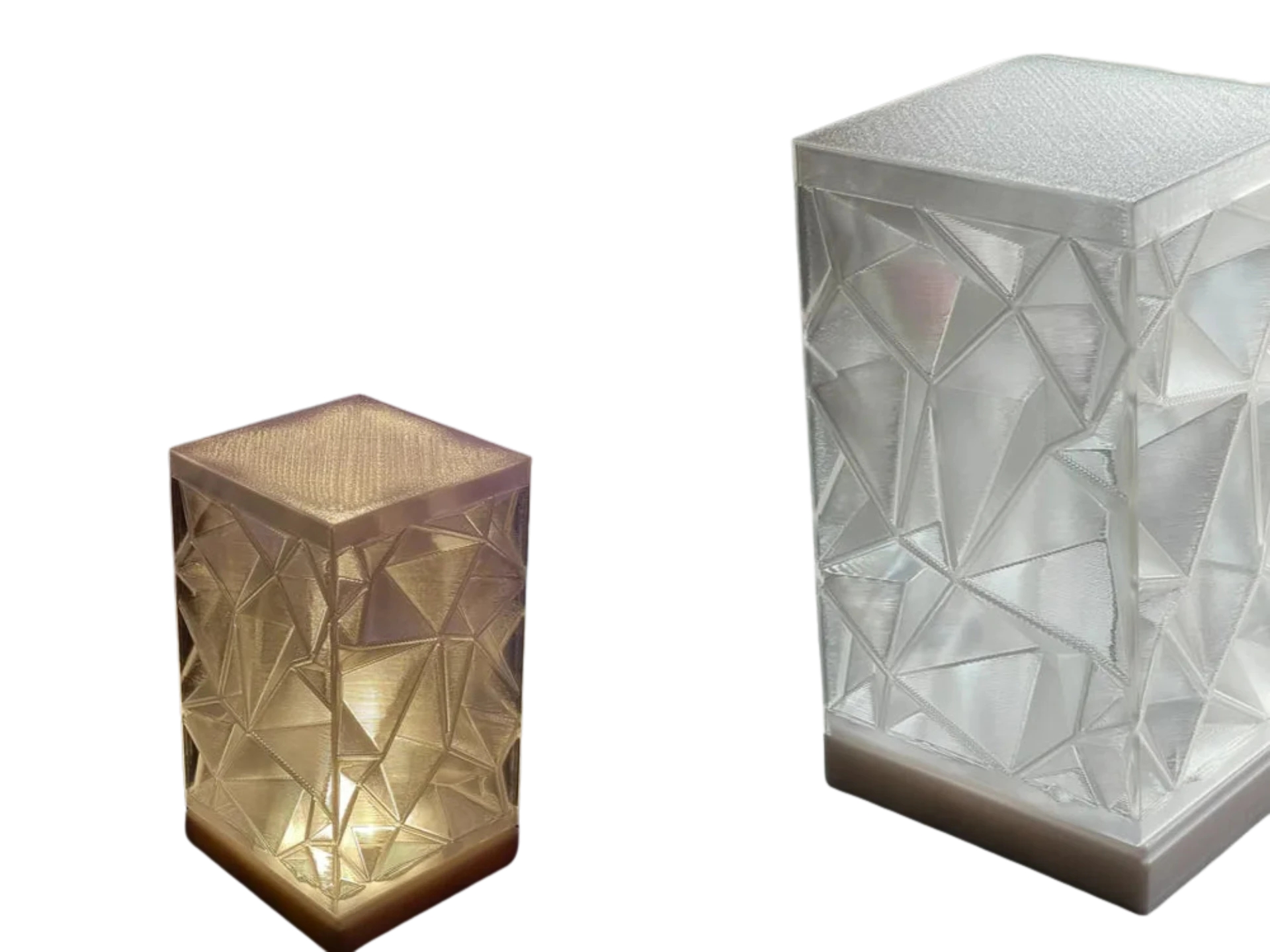Frozen Ice Shards Lamp for LED Kit 001 (vase mode) Remixed