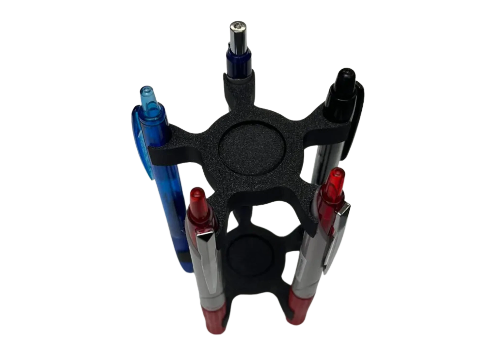 Pencil stand/case fidget spinner