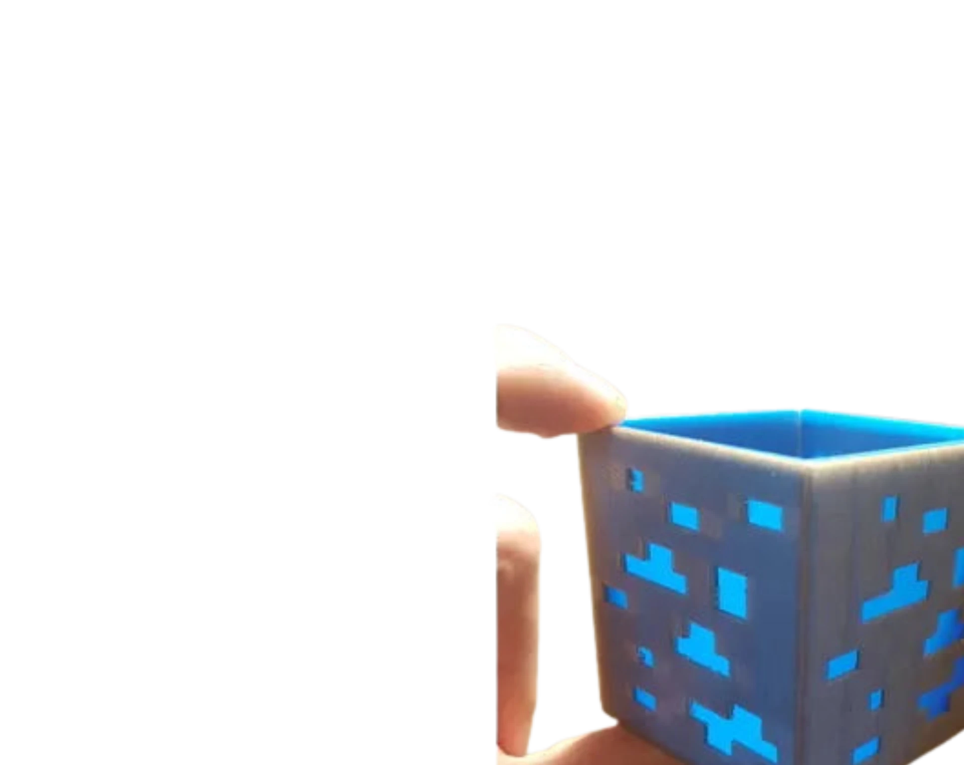 Minecraft Ore Pen Holder