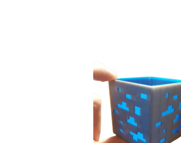 Minecraft Ore Pen Holder