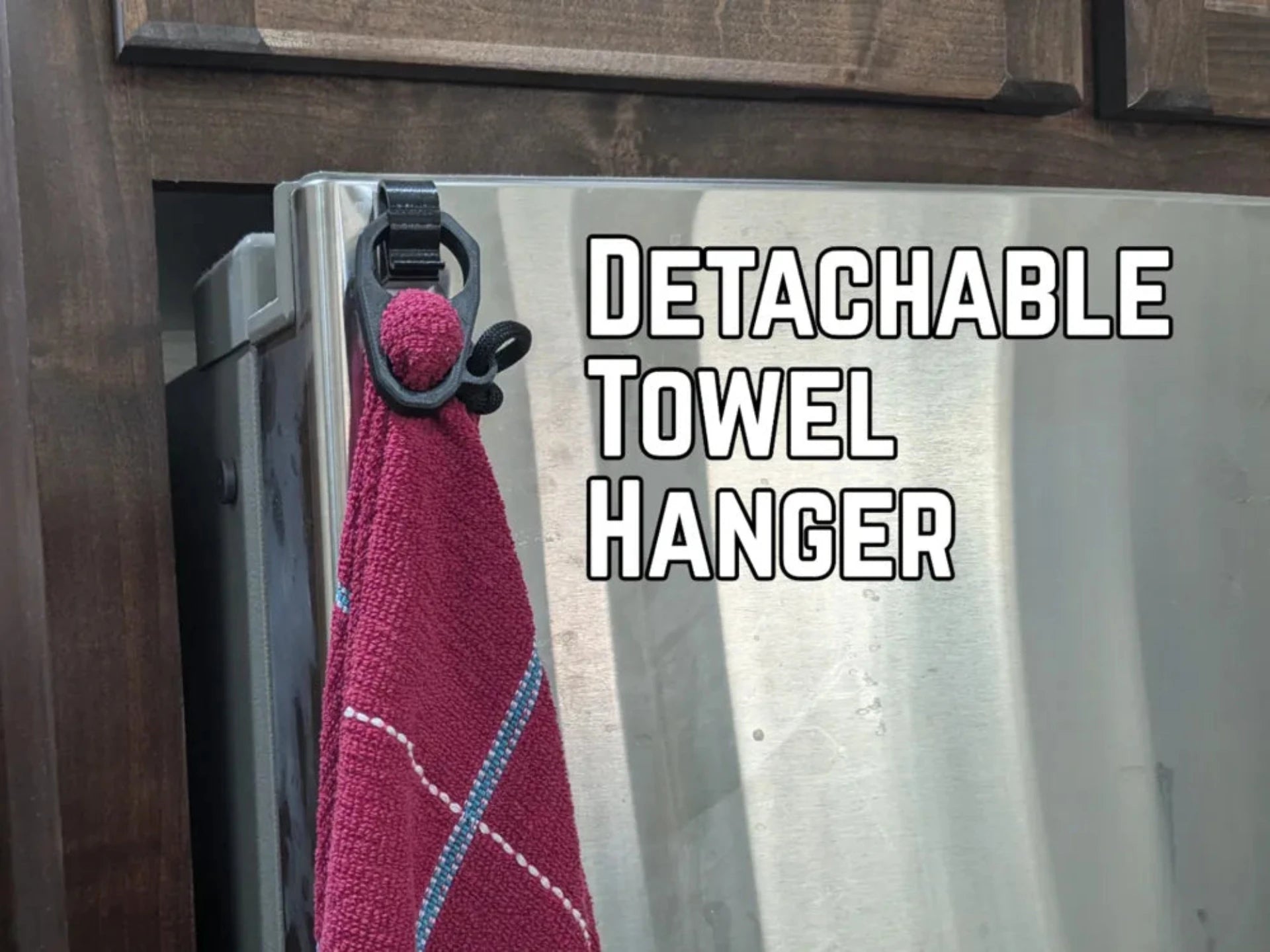 Detachable Towel Hanger (Kid/Pet Fiendly Remix) Remixed