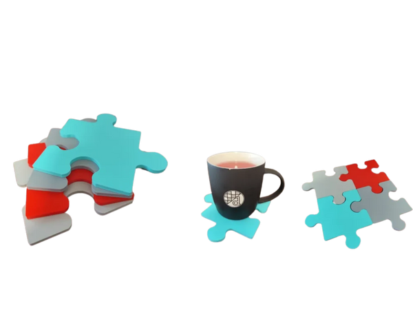 Connecting Puzzle Coasters