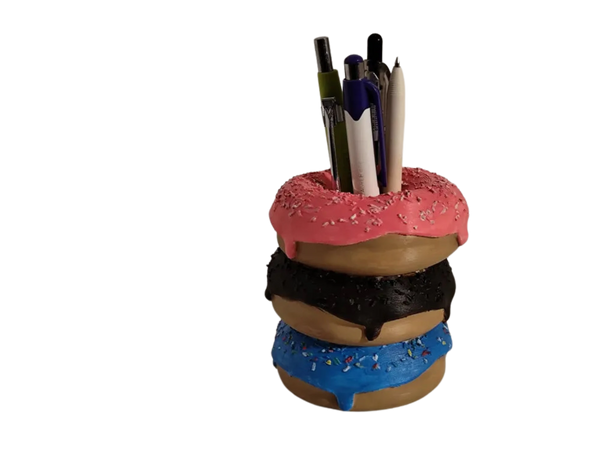 Stacked Donuts Pen/Pencil Holder