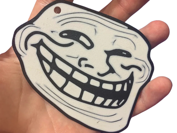 Troll MEME Coaster or Keychain!!!