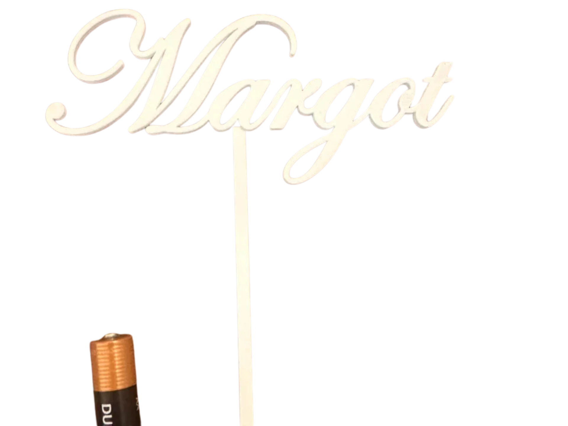 Margot Cake topper