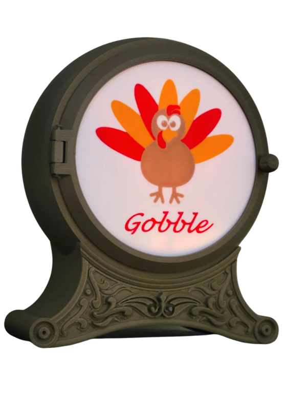 Tea Light Scene, Gobble