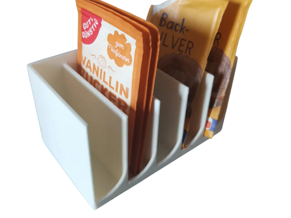 Kitchen Packet Organizer with Side Access Remixed