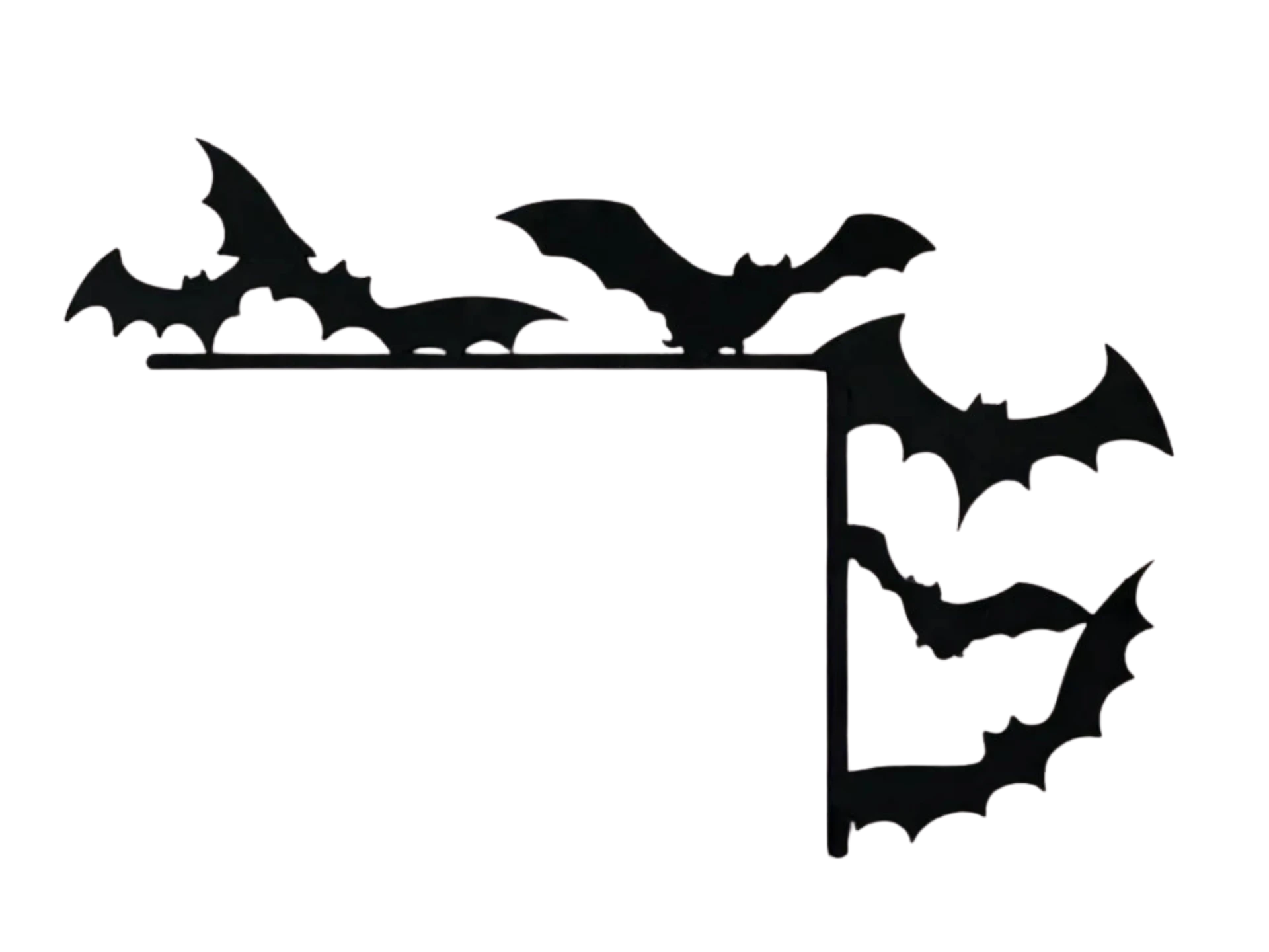 Bats - Halloween Door Corner Decor