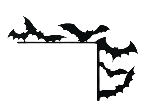 Bats - Halloween Door Corner Decor