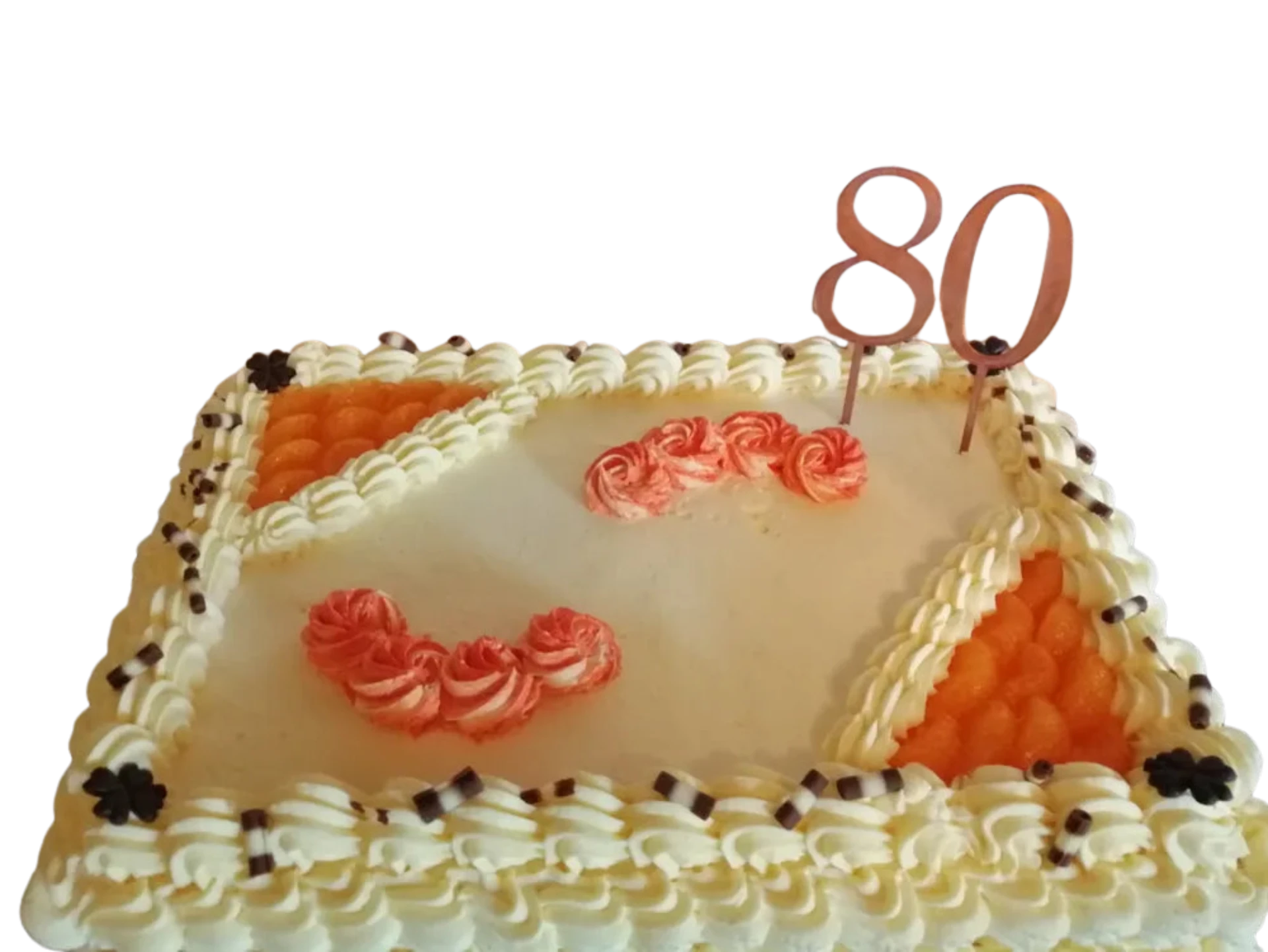 80th Birthday Cake Topper