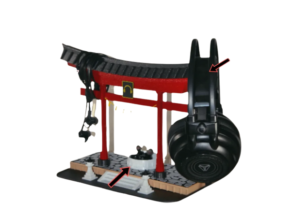 Headphone and Earphone Holder – Torii Gate