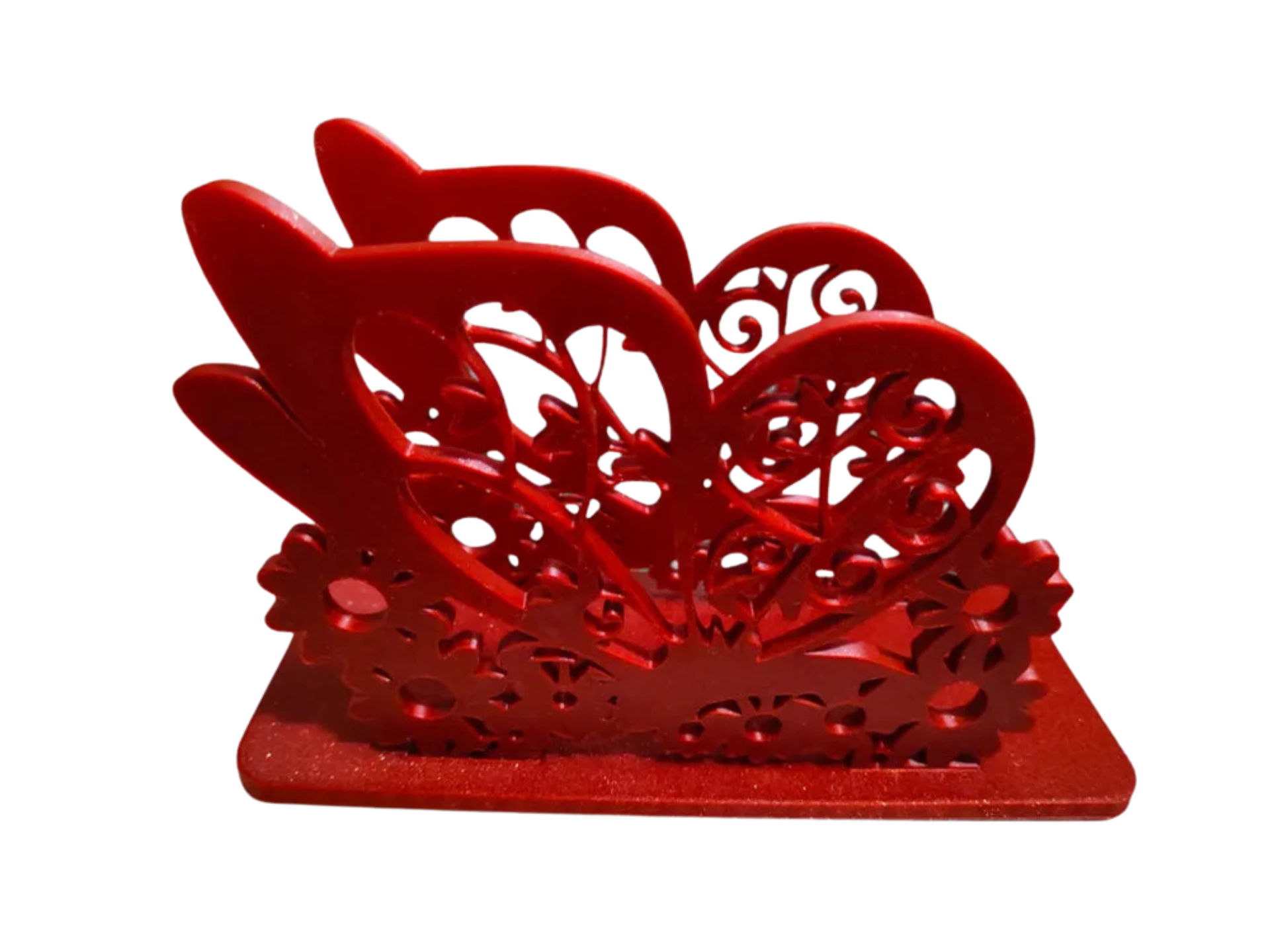 Butterfly-shaped napkin holder