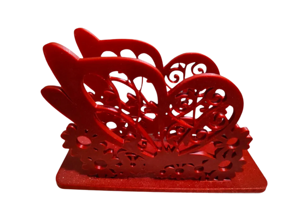 Butterfly-shaped napkin holder