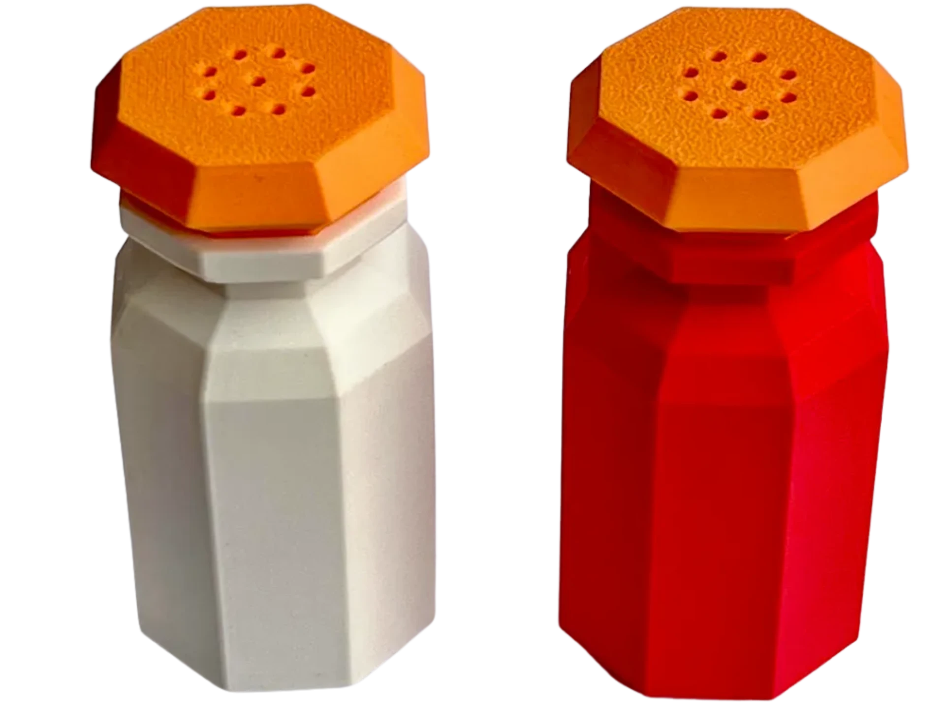 Octagone salt shaker