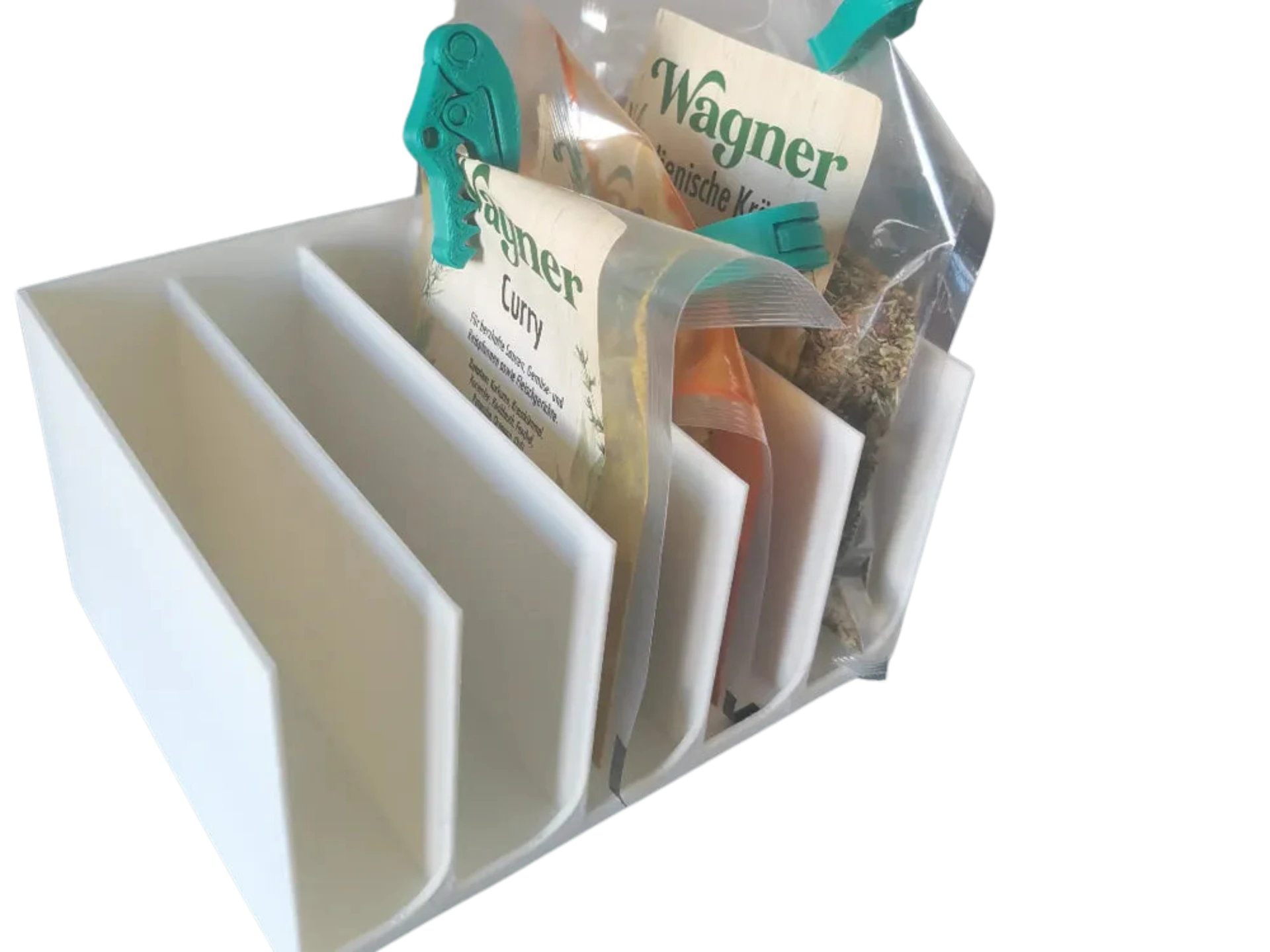 Large Kitchen Packet Organizer with Side Access Remixed