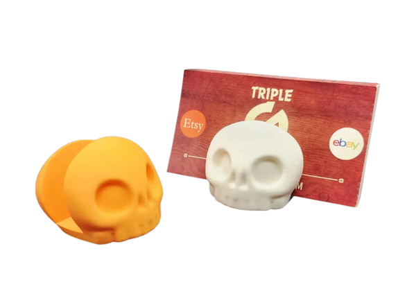 Skull Business Card Holder - No Supports