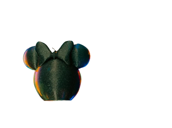 Minnie Mouse Christmas Ornament (PRINT IN PLACE)