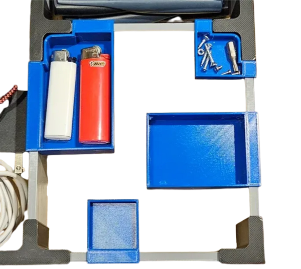 Any Size Hanging Trays for Modular Drawer Dividers Remixed