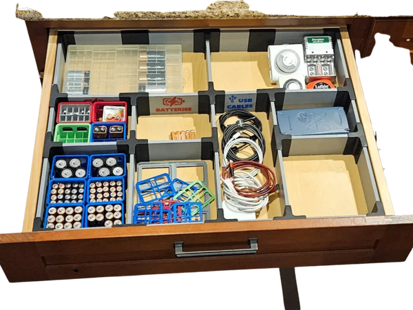 Modular Drawer Dividers Remix for 3D Printed Dvdrs Remixed