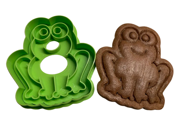Frog cookie cutter