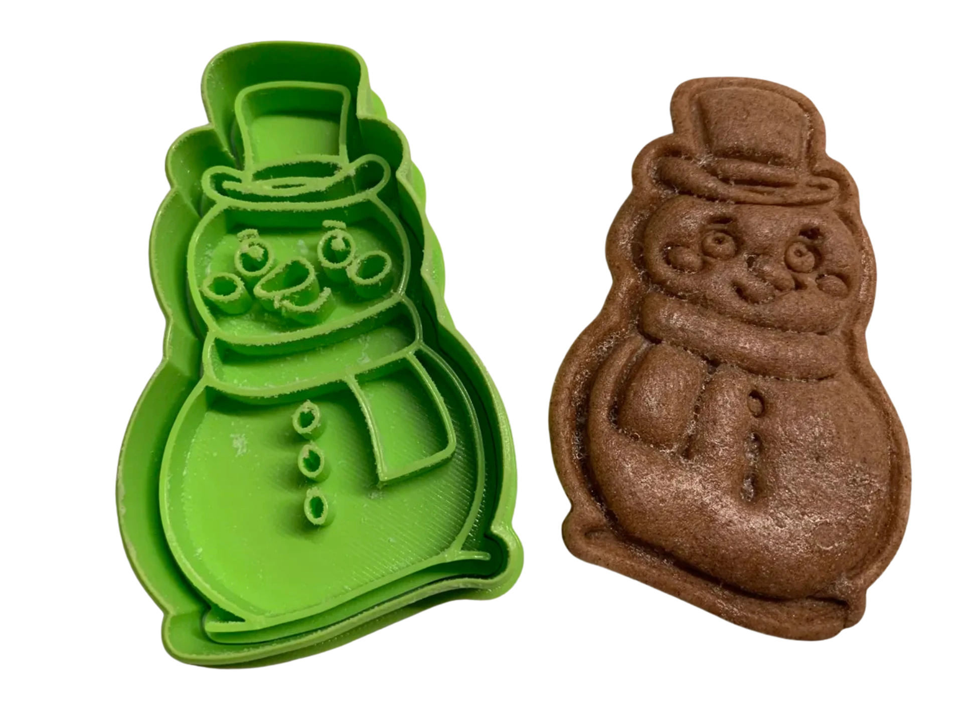 Snowman cookie cutter