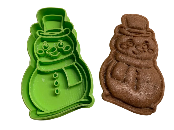 Snowman cookie cutter