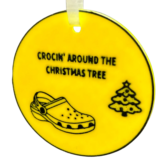 Croc Xmas Ornament