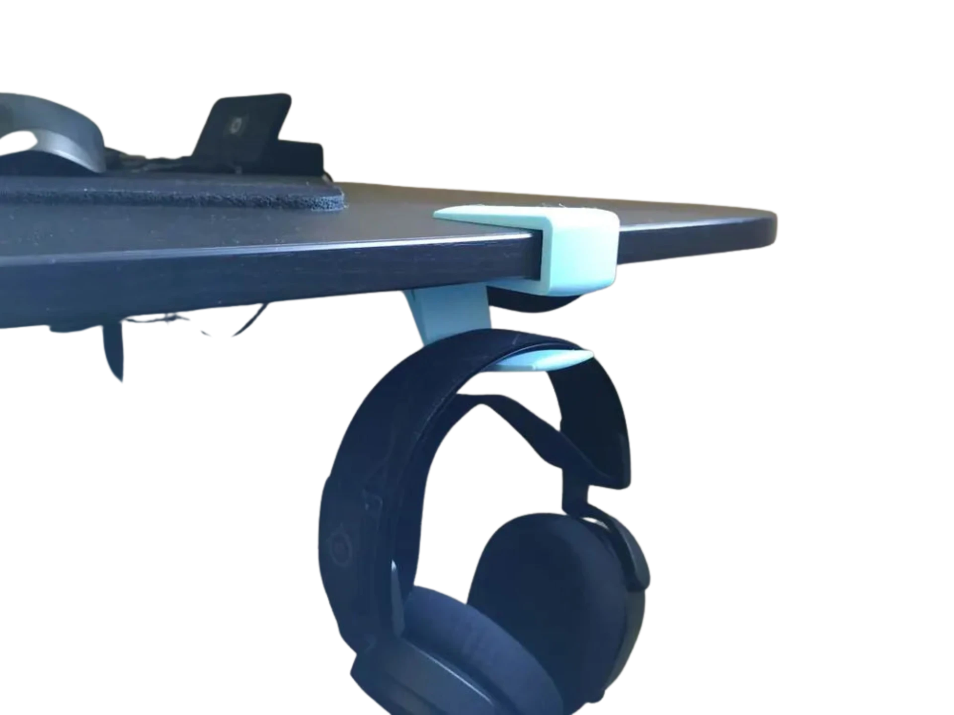 Headphone Hook for 17-18mm desk Remixed