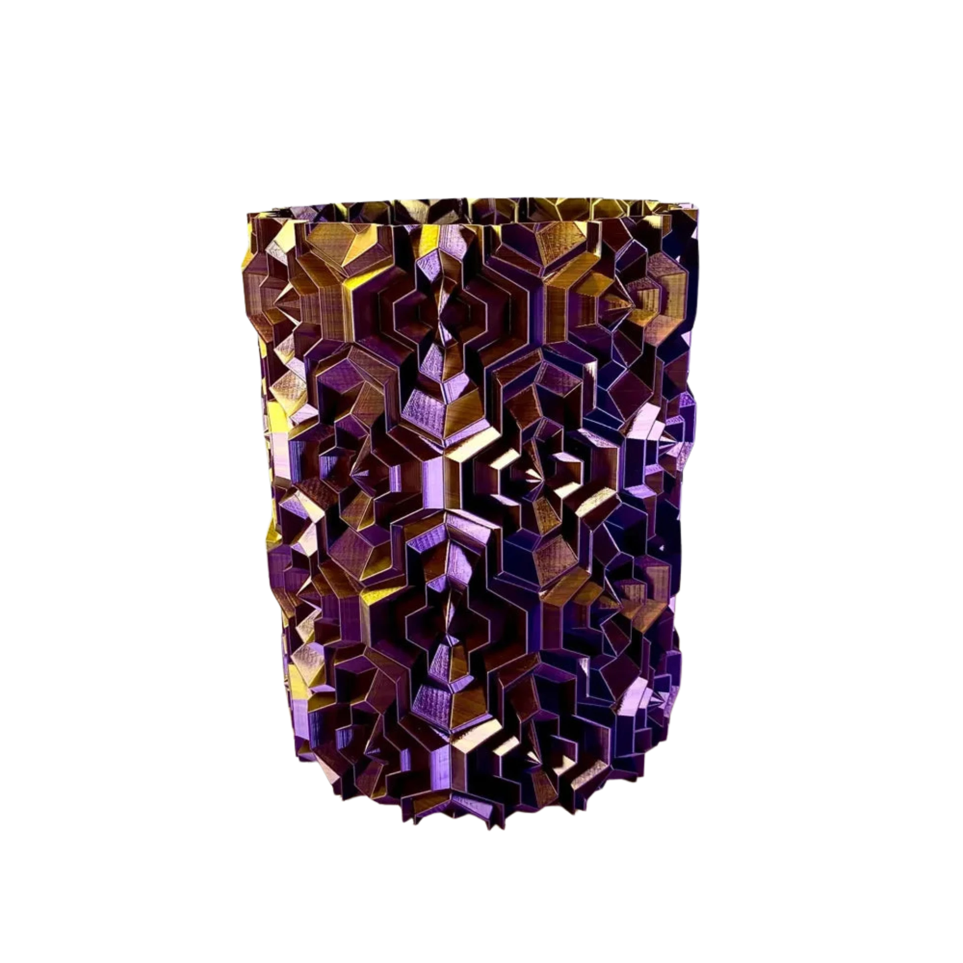 Tetrahex Ripple Vase