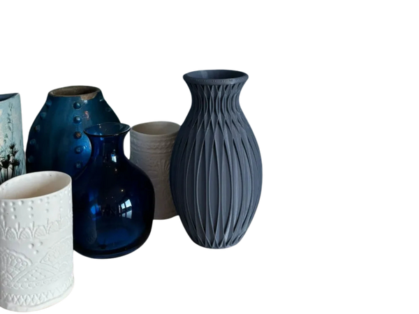 Feathered Vase