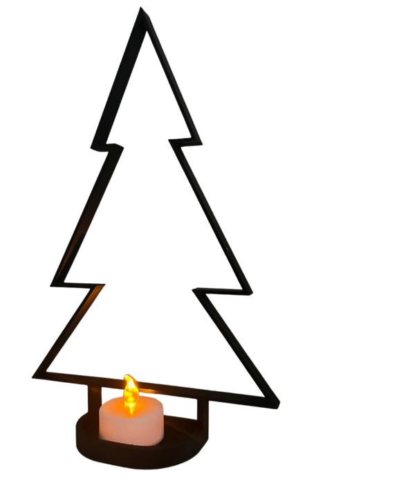 Christmas Tree with Tea Light Holder