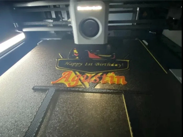 Cars Lighting McQueen Cake Topper
