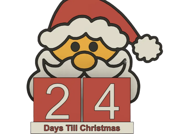 Days till Christmas count down