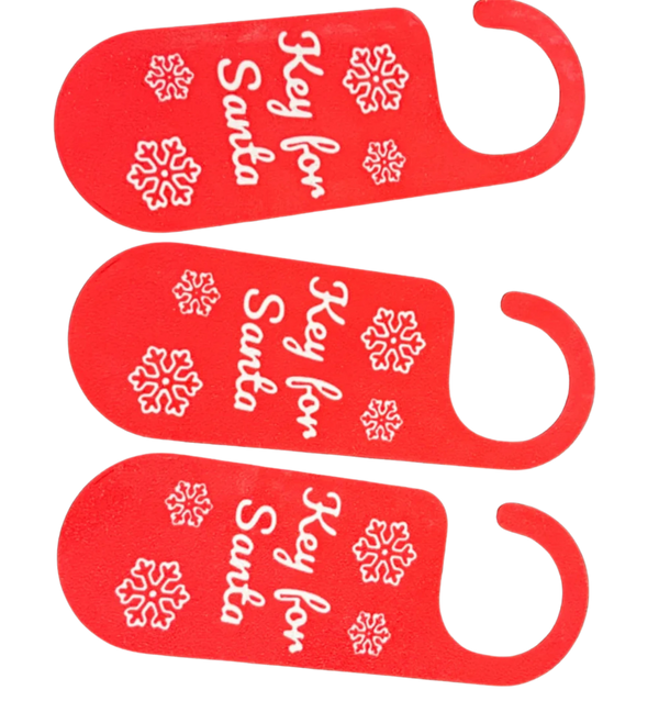 Key for Santa door hanger