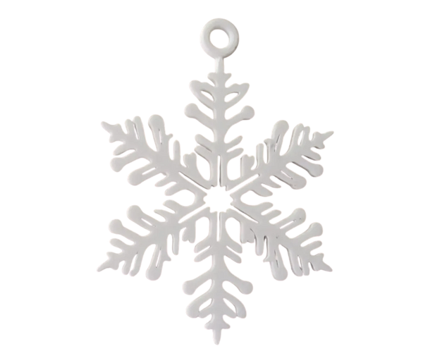 Snowflake Xmas tree decoration