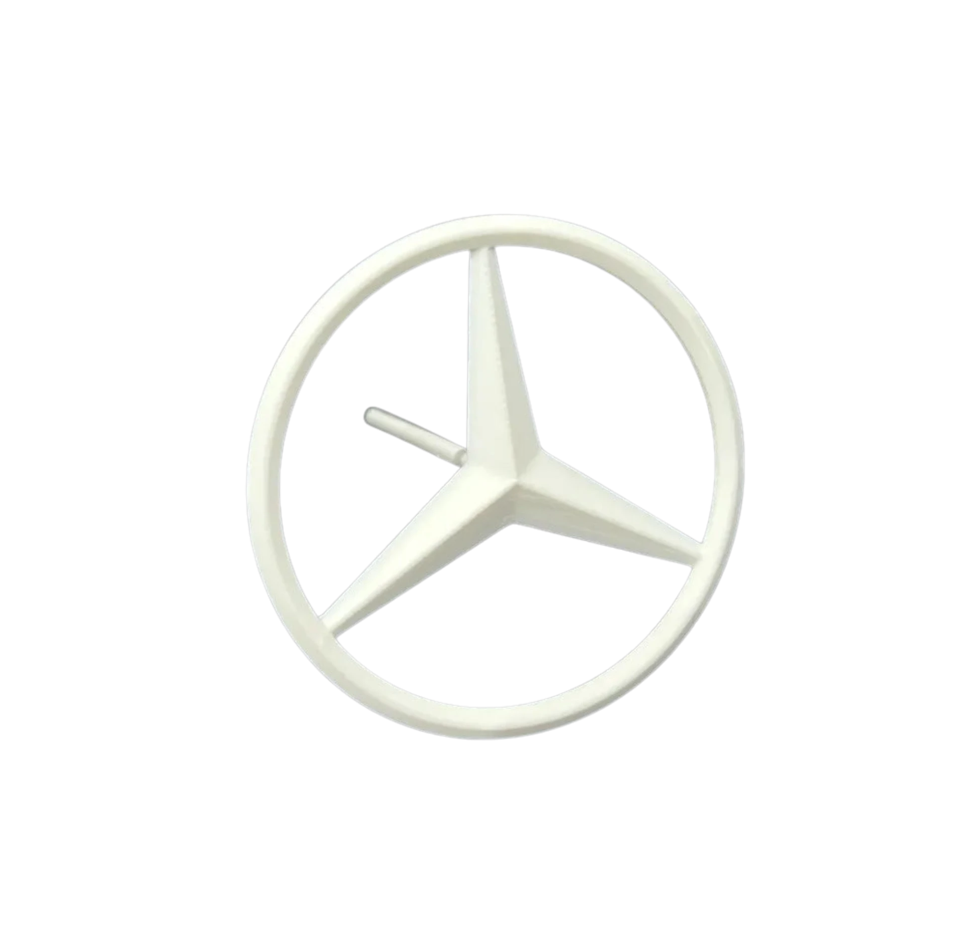 Mercedes logo cake topper