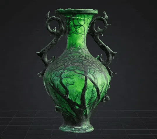 Forest Gothic Vase