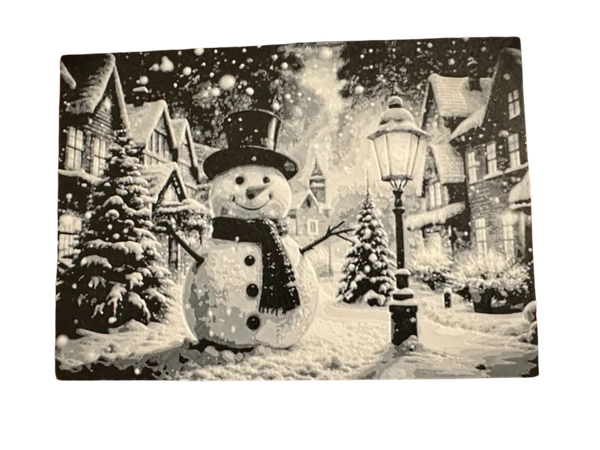 Snowman Christmas Village