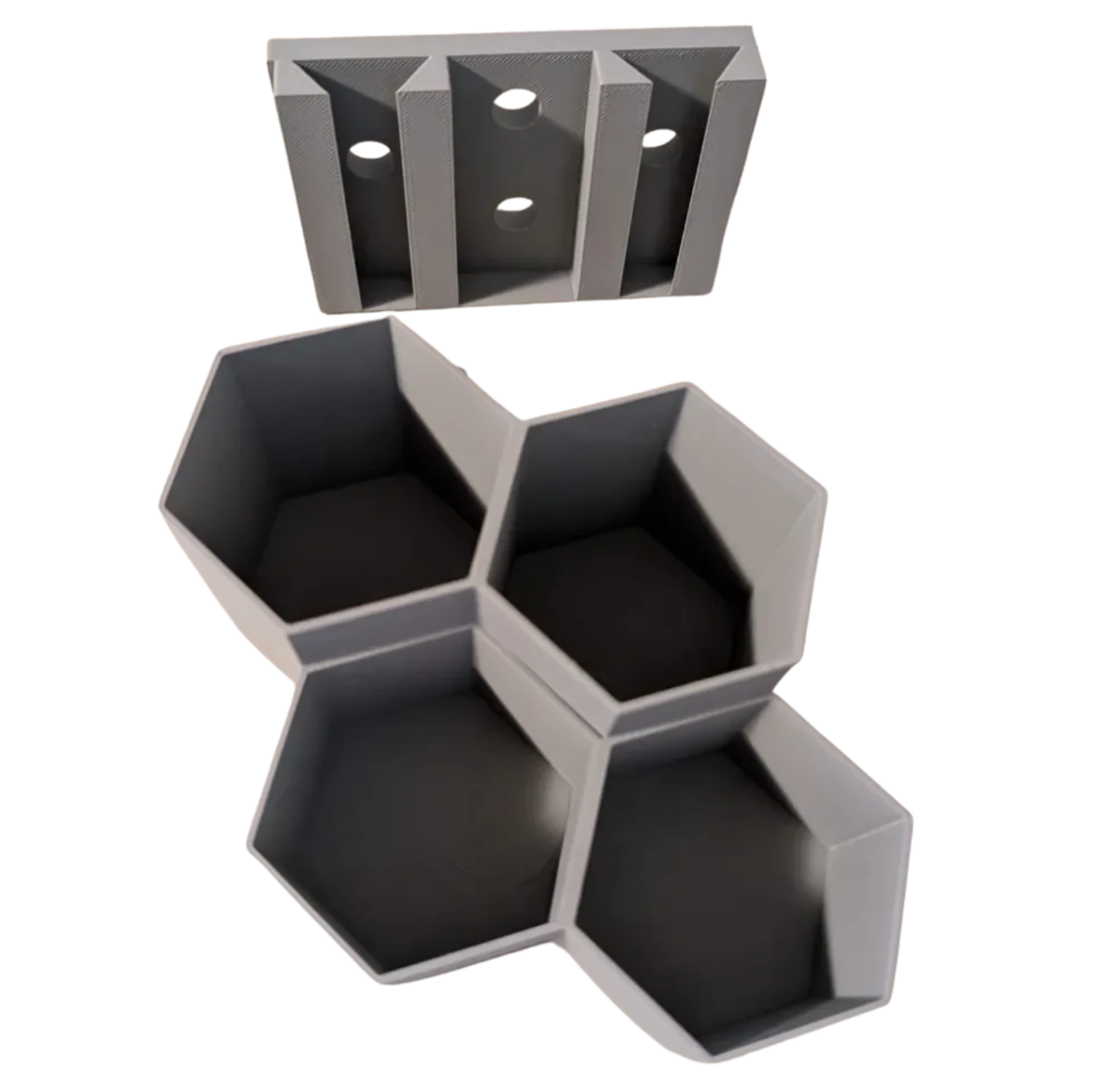 Plant pots wall mount