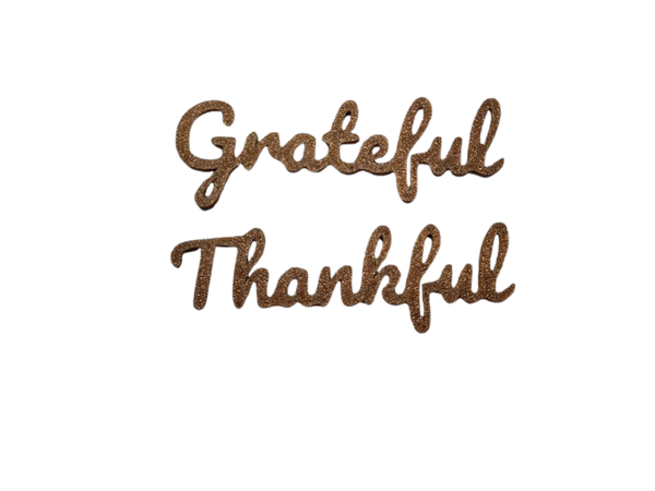 Thanksgiving plate decoration words