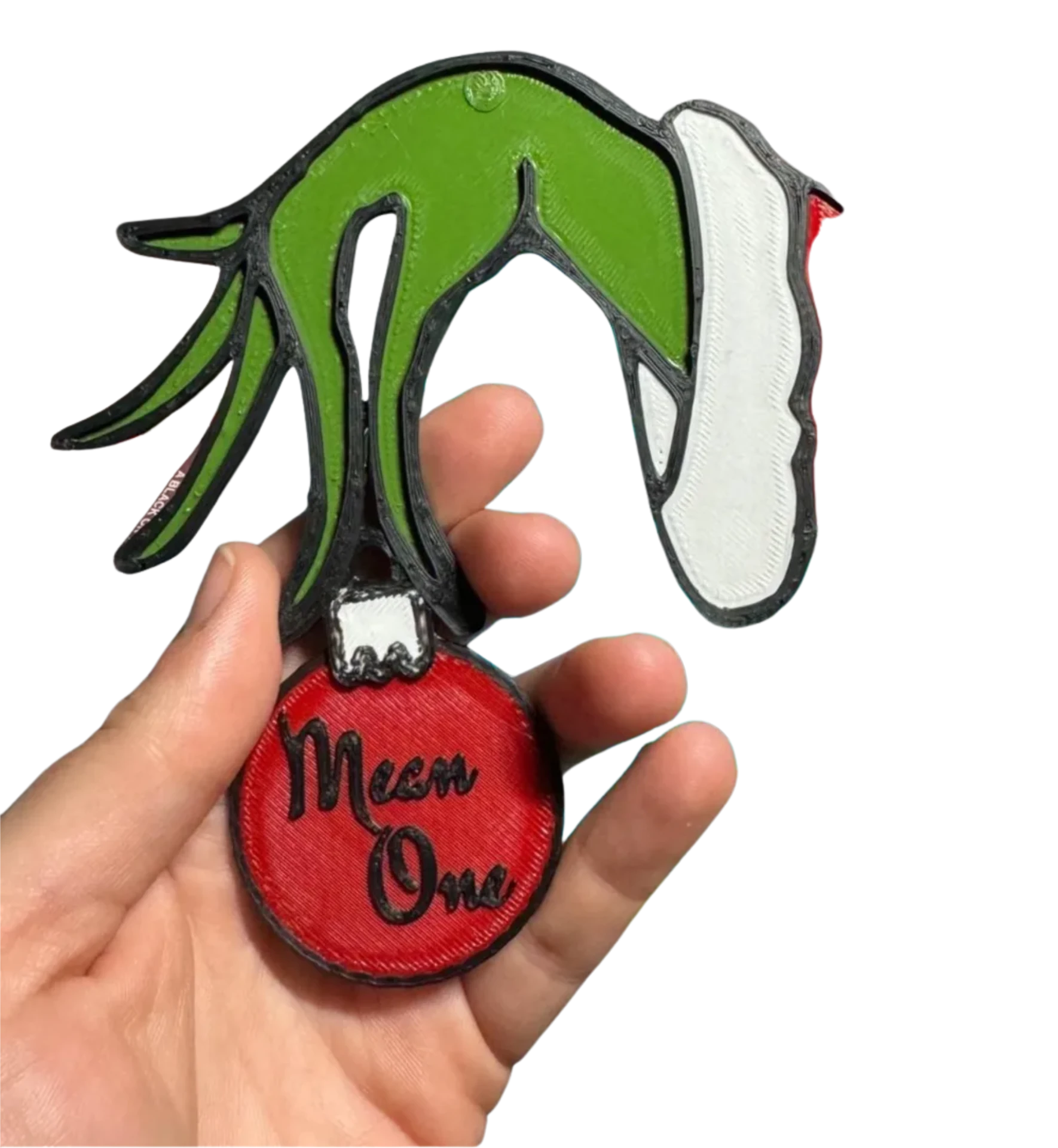 Grinch Hand Ornament/Sign