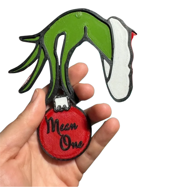 Grinch Hand Ornament/Sign