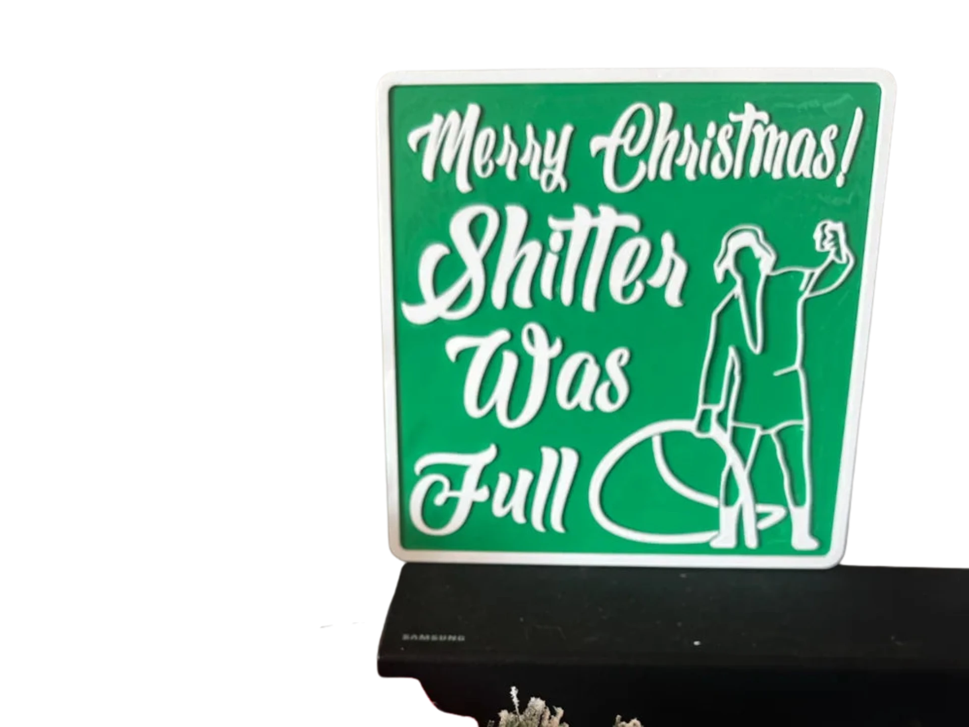 Christmas Vacation Sign - Single Extruder or AMS